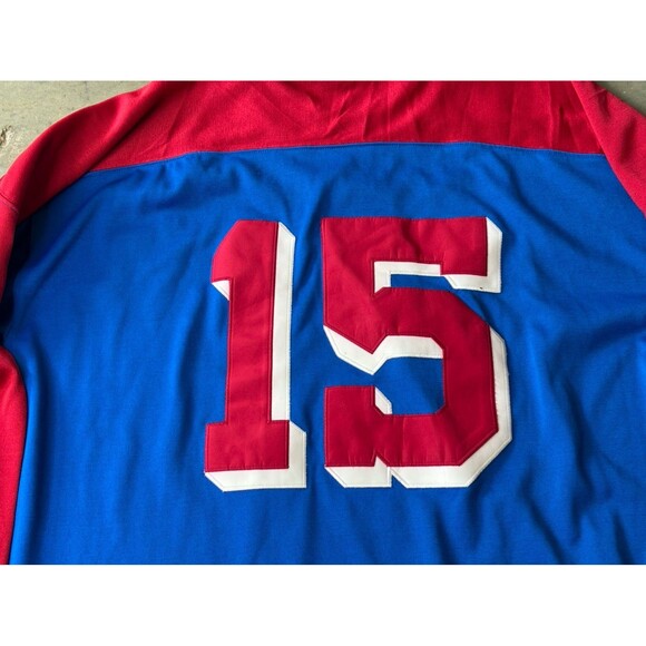 Retro Los Angeles Dons Football Jersey Size 58 Mitchell & Ness Blue 1947 #15 - Picture 10 of 11